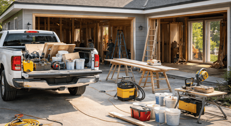 Consider Your Vehicle As Part of Home Remodeling